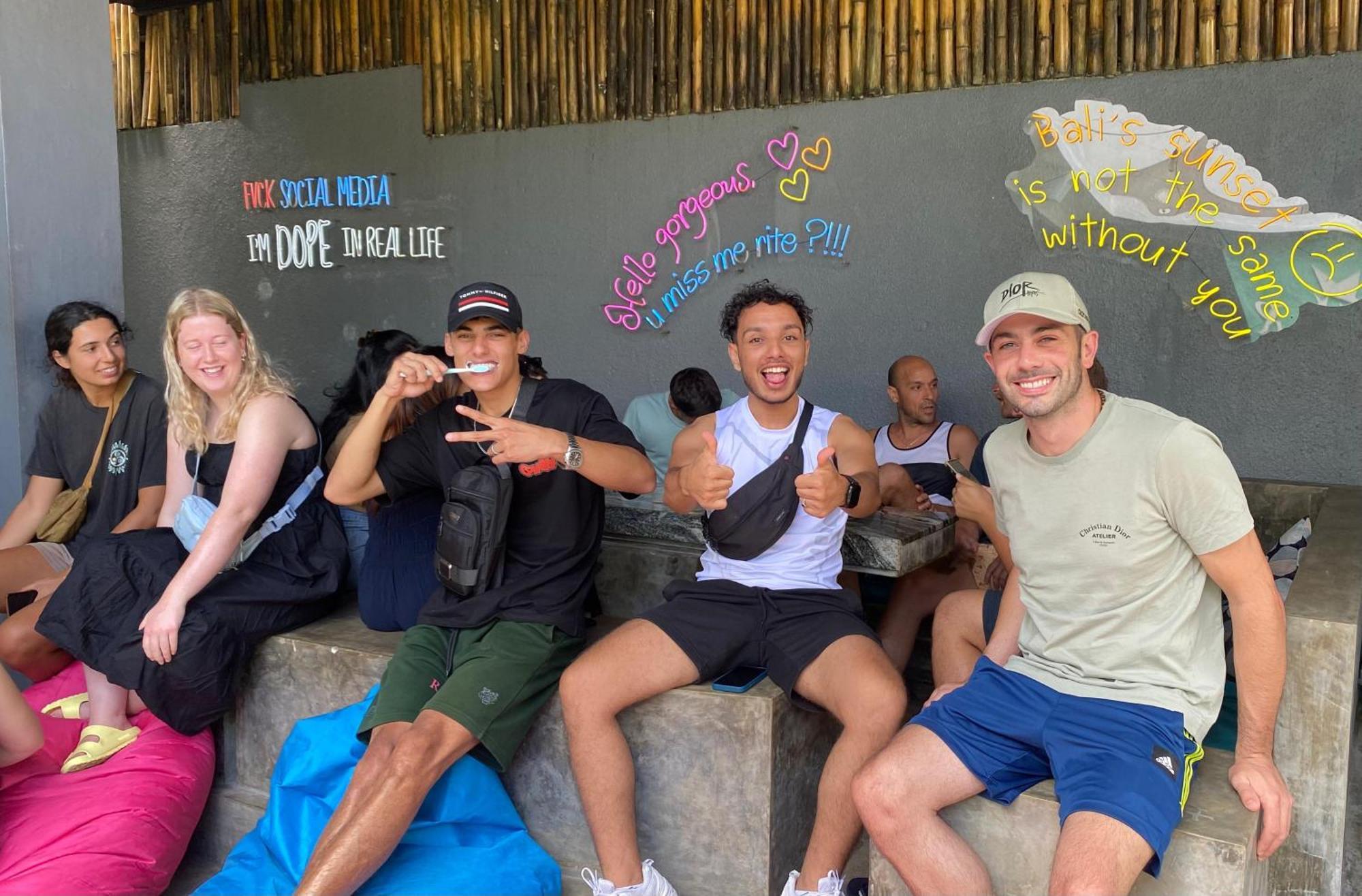 Stellar Capsules Hostel Seminyak  Exterior photo The crew of the film