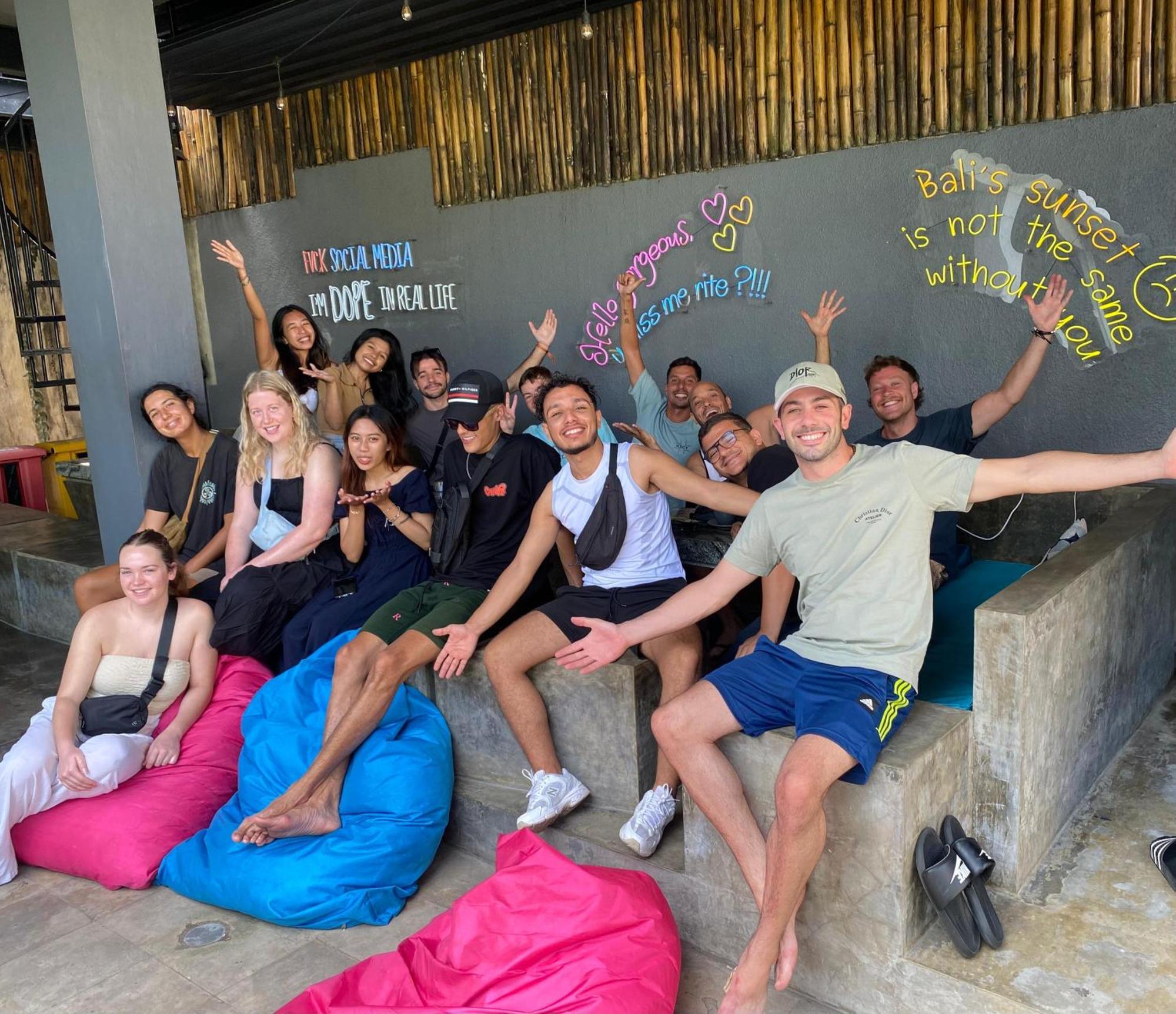 Stellar Capsules Hostel Seminyak  Exterior photo The team of the hostel