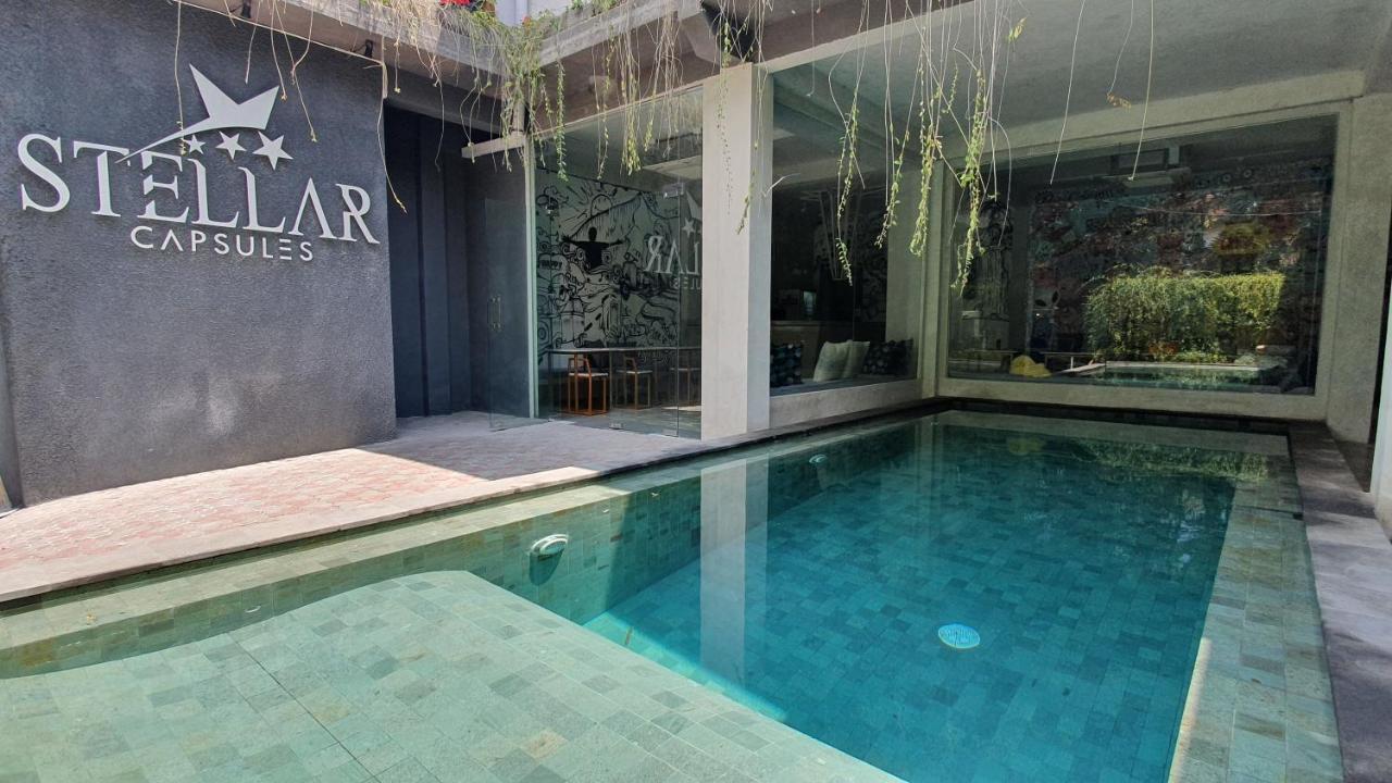 Stellar Capsules Hostel Seminyak  Exterior photo Solar Capsules